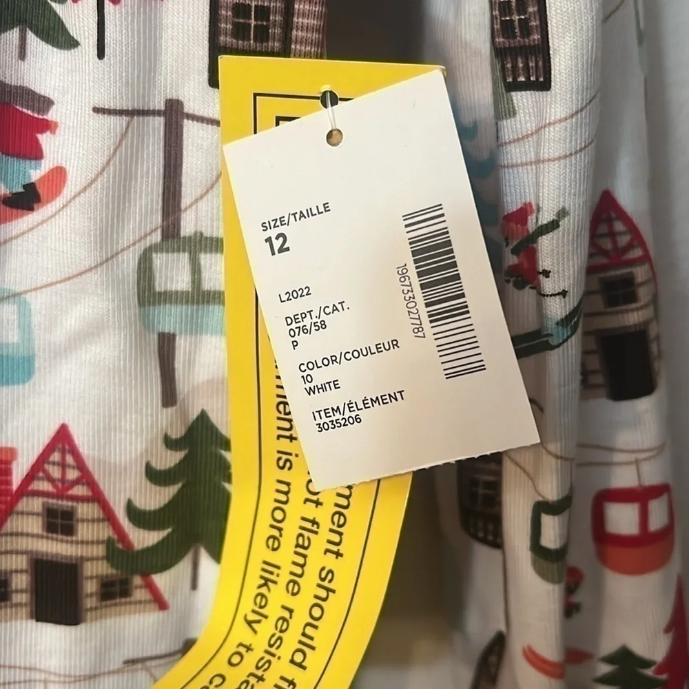 Gymboree pj size 12 holidays/christmas